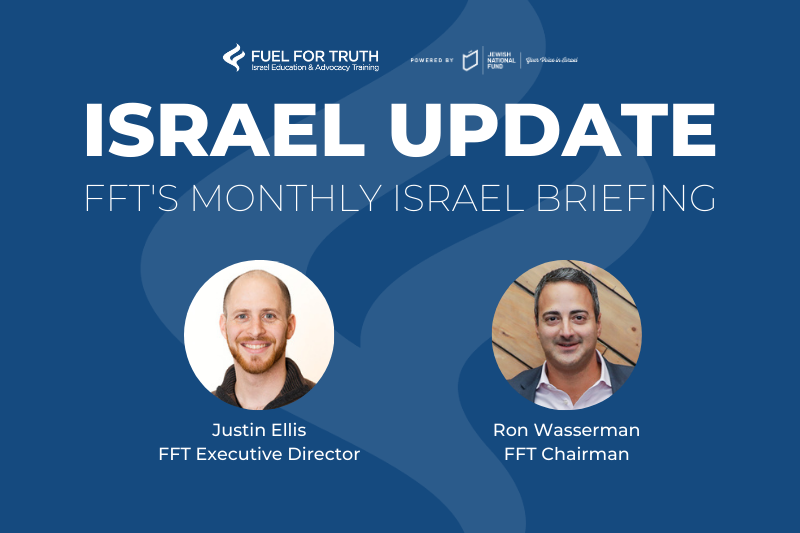 FFT Webinars - Israel Update